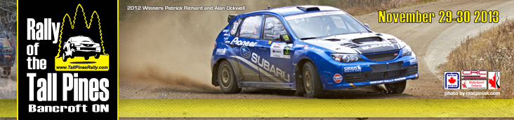 Rally Tall Pines 2012 