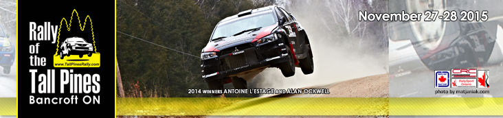 Rally Tall Pines main page